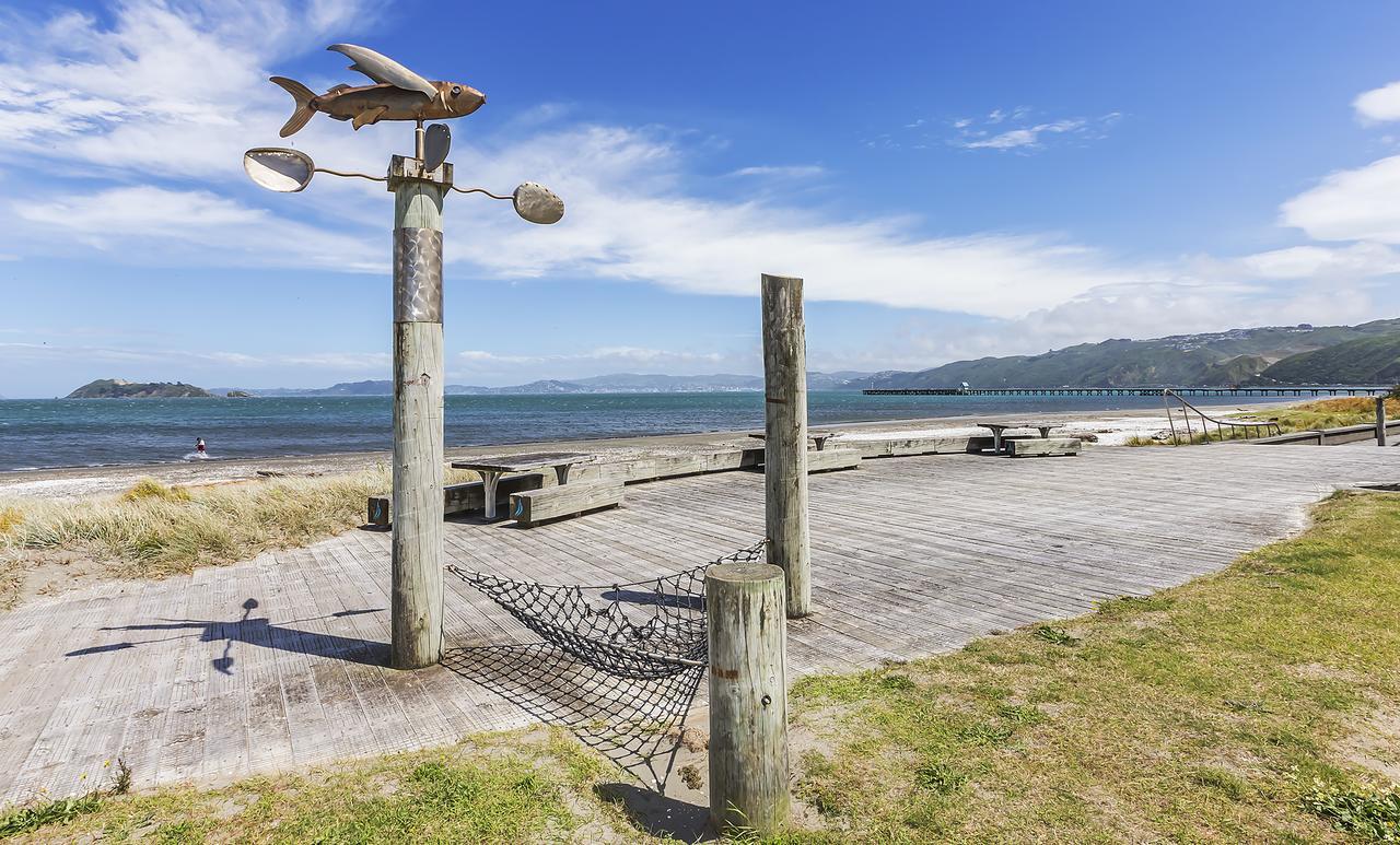 Foreshore Motor Lodge Lower Hutt Eksteriør billede